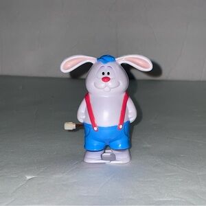 The Paper Magic Group Vintage Plastic Toy Bunny Wind Up Toy 2005